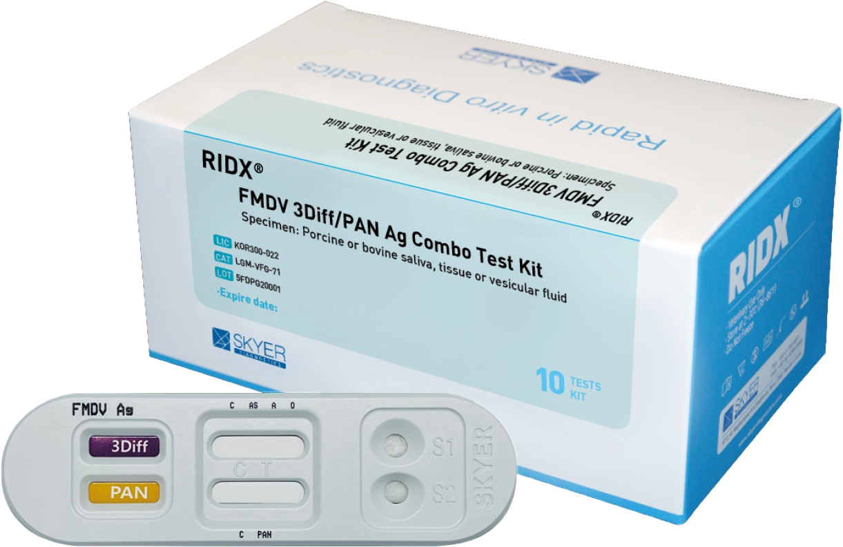 FMDV 3Diff/PAN Ag Combo Test Kit Main